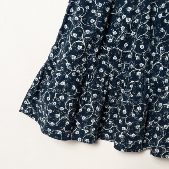 ARITZIA WILFRED Angie Dress Prairie Floral Blue XS - Picture 12 of 14